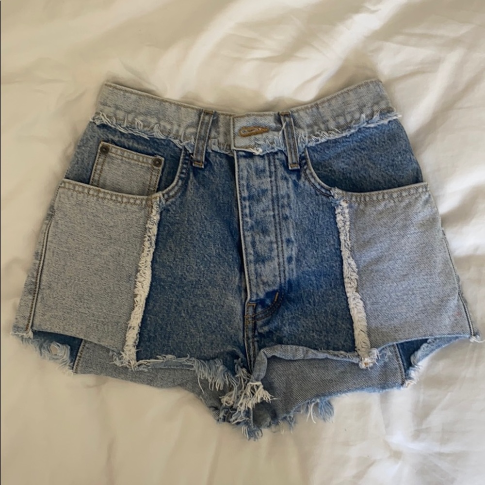 high waisted shorts